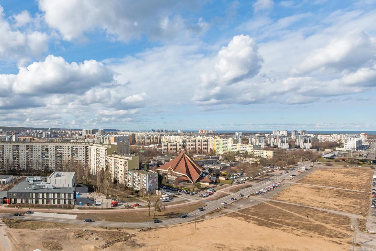 Grand Apartments - Level 16 - City View In Gdańsk Eksteriør bilde